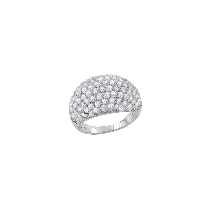 Silberring Damen aus Silber 925 mit Zirkonia