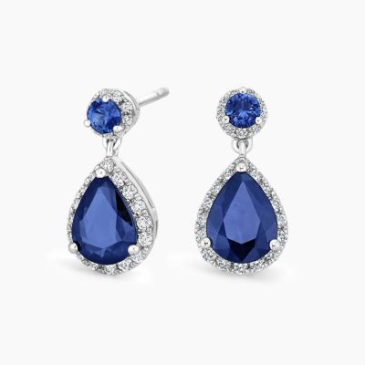 Sapphire Chandelier Earrings