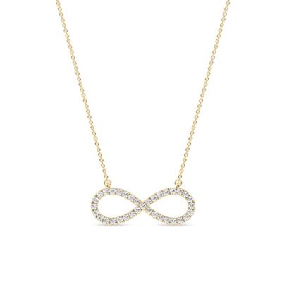 Infinity Diamond Necklace