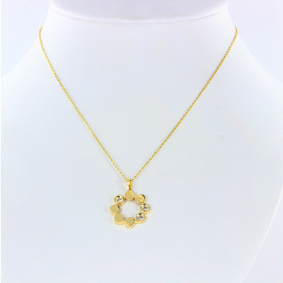 Anhänger aus Gelbgold 585 mit Zirkonia