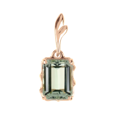 Anhänger aus Rotgold 585 mit Amethyst