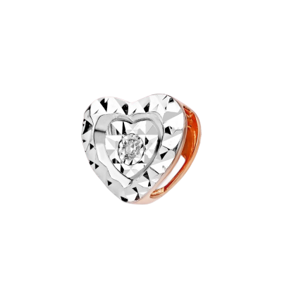 Anhänger aus Rotgold 585 mit Brillant