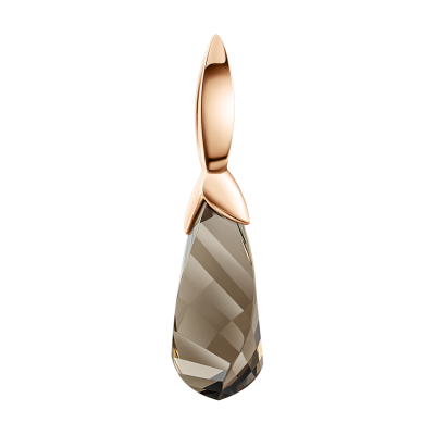 Anhänger aus Rotgold 585 mit Quarz