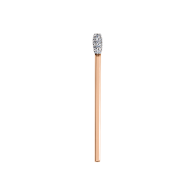 Anhänger aus Rotgold 585 mit Zirkonia