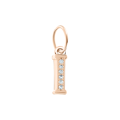Anhänger aus Rotgold 585 mit Zirkonia
