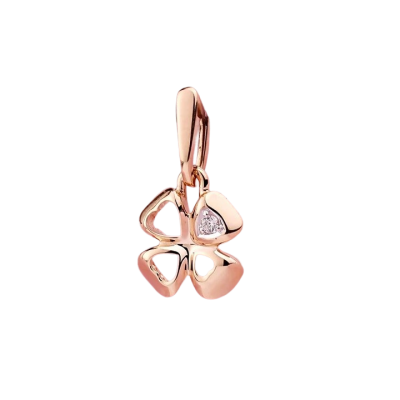 Anhänger aus Rotgold 585 mit Zirkonia