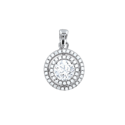 Anhänger aus Silber 925 mit Zirkonia