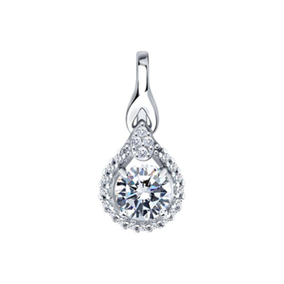 Anhänger aus Silber 925 mit Zirkonia