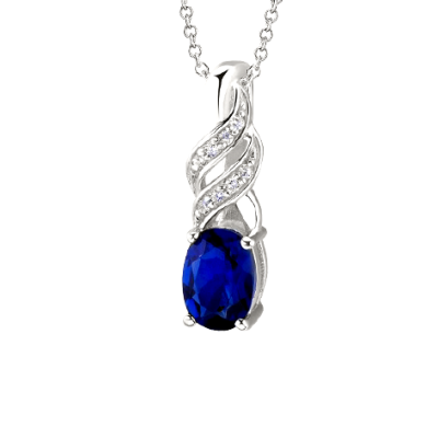 Anhänger aus Silber 925 mit Zirkonia