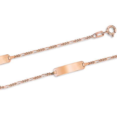 Kinder Armband aus Rotgold 585