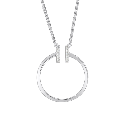 Collier aus Silber 925 mit Zirkonia