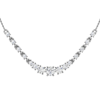 Collier aus Silber 925 mit Zirkonia