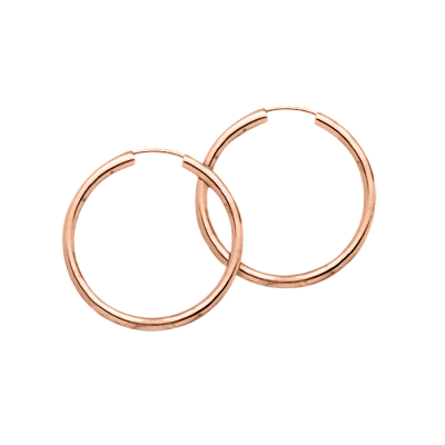 Creolen aus Rotgold 585