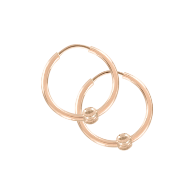 Creolen aus Rotgold 585