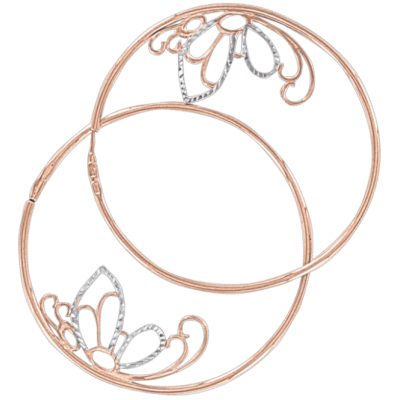 Creolen aus Rotgold 585