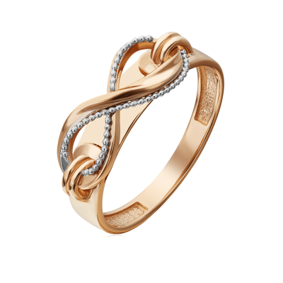 Rotgold 585 Damenring