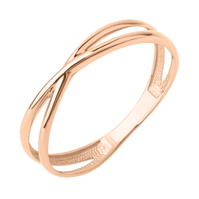 Rotgold 585 Damenring