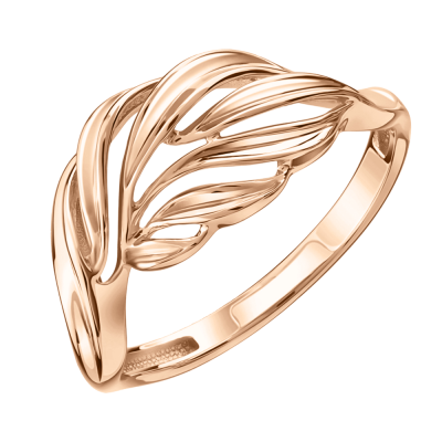Rotgold 585 Damenring
