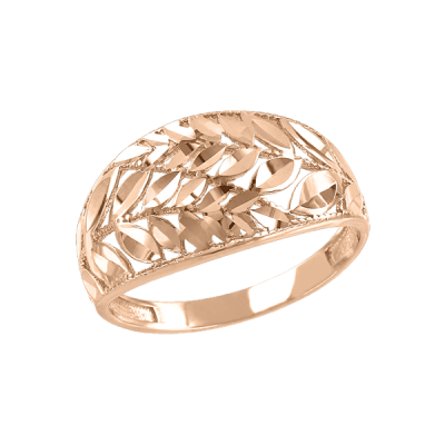 Rotgold 585 Damenring