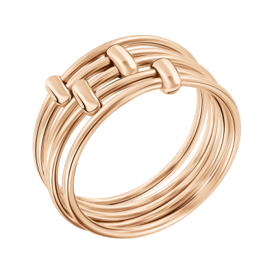 Rotgold 585 Damenring