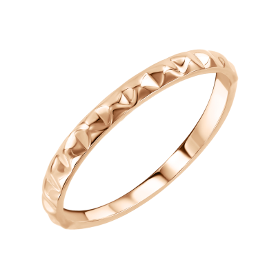 Rotgold 585 Damenring