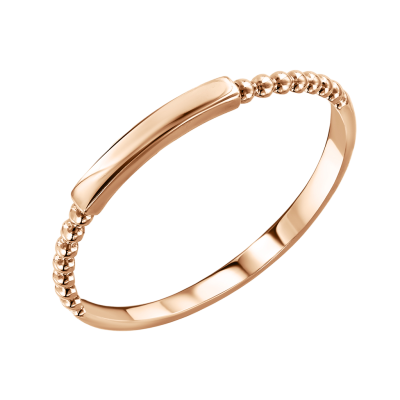 Rotgold 585 Damenring