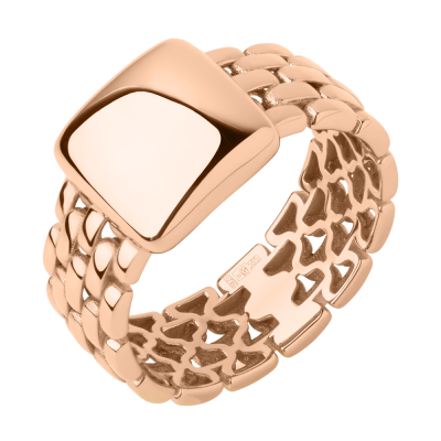 Rotgold 585 Damenring
