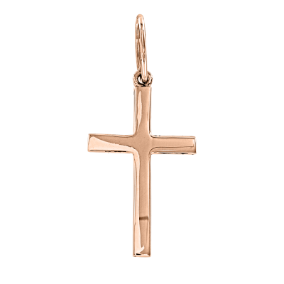 Goldkreuz aus Rotgold 585