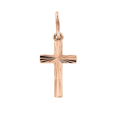 Goldkreuz aus Rotgold 585