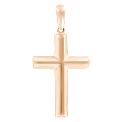 Goldkreuz aus Rotgold 585