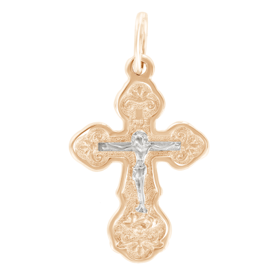 Goldkreuz aus Rotgold 585