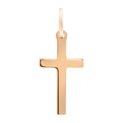 Goldkreuz aus Rotgold 585