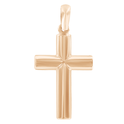 Goldkreuz aus Rotgold 585