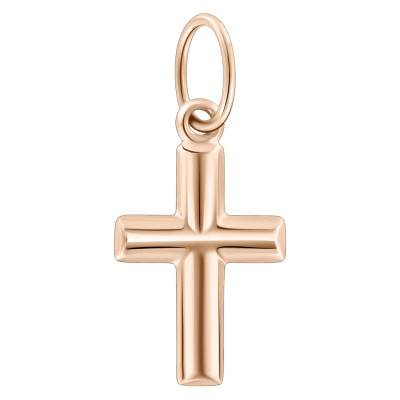 Goldkreuz aus Rotgold 585