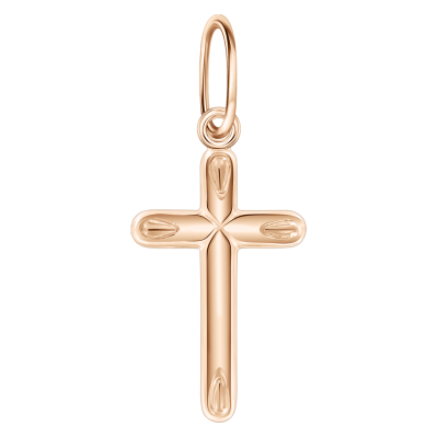 Goldkreuz aus Rotgold 585