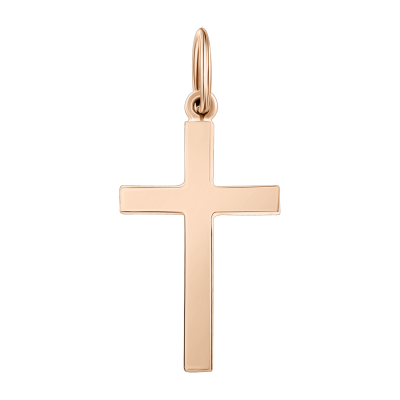 Goldkreuz aus Rotgold 585