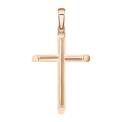 Goldkreuz aus Rotgold 585