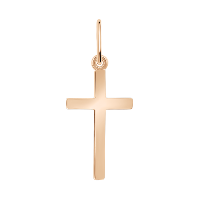 Goldkreuz aus Rotgold 585