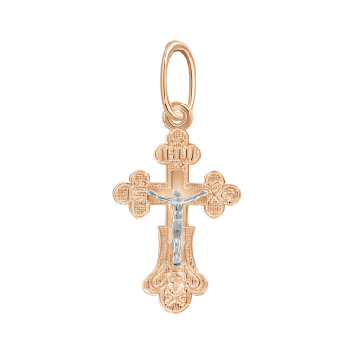 Goldkreuz aus Rotgold 585