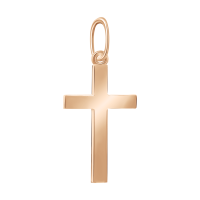 Goldkreuz aus Rotgold 585