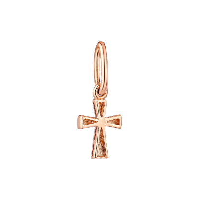 Goldkreuz aus Rotgold 585
