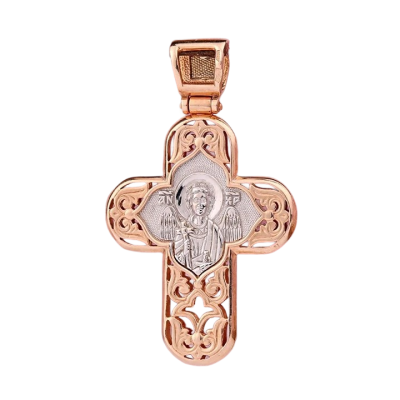 Goldkreuz aus Rotgold 585