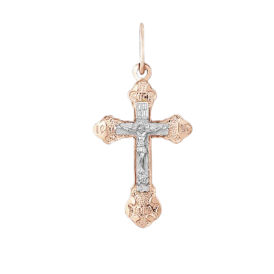 Goldkreuz aus Rotgold 585
