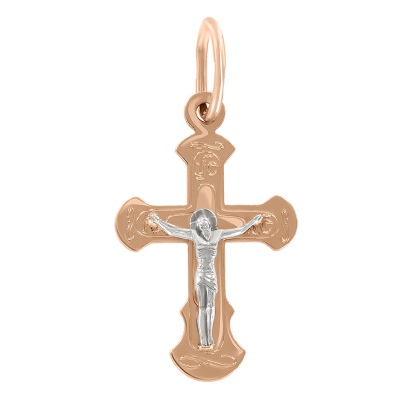 Goldkreuz aus Rotgold 585