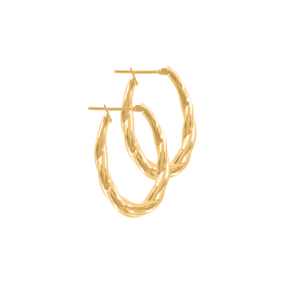 Goldohrringe aus Gelbgold 585