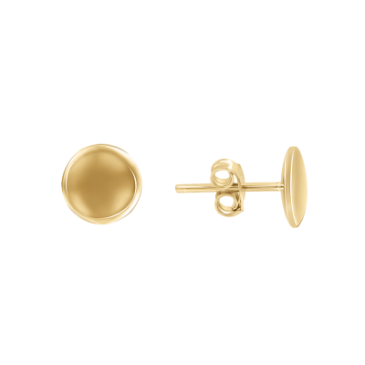 Goldohrringe aus Gelbgold 585