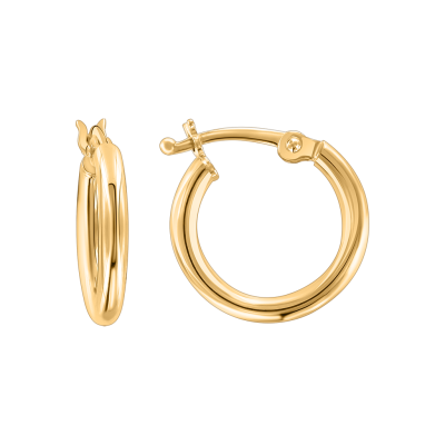 Goldohrringe aus Gelbgold 585