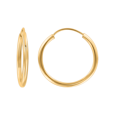 Goldohrringe aus Gelbgold 585