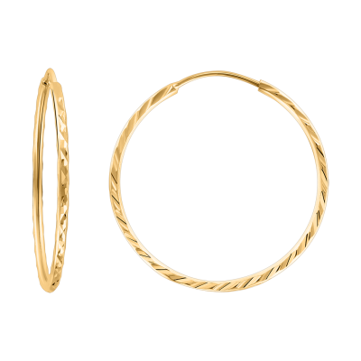 Goldohrringe aus Gelbgold 585