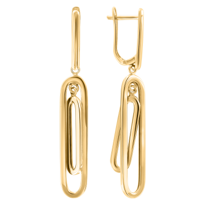 Goldohrringe aus Gelbgold 585